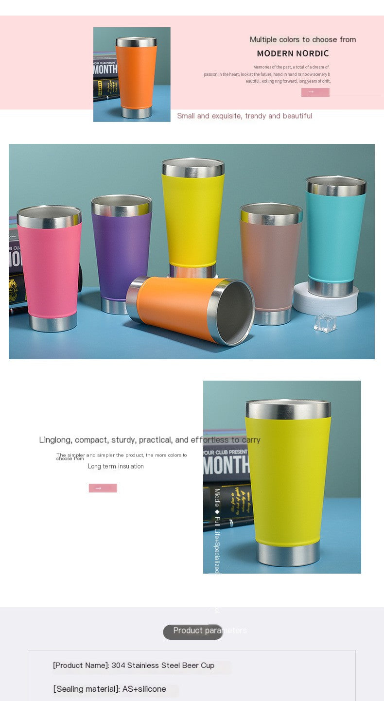 Double-Wall Vacuum Stainless Steel Insulated Mug