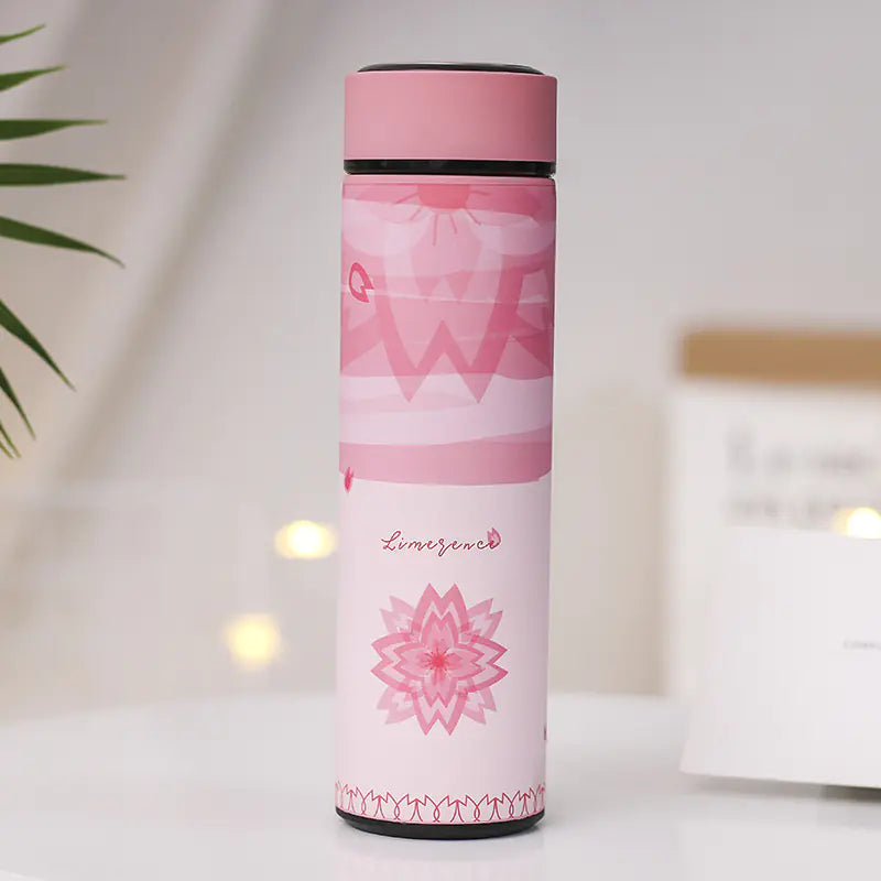 Stainless Steel Insulated Cartoon Travel Mug - Creative Gift