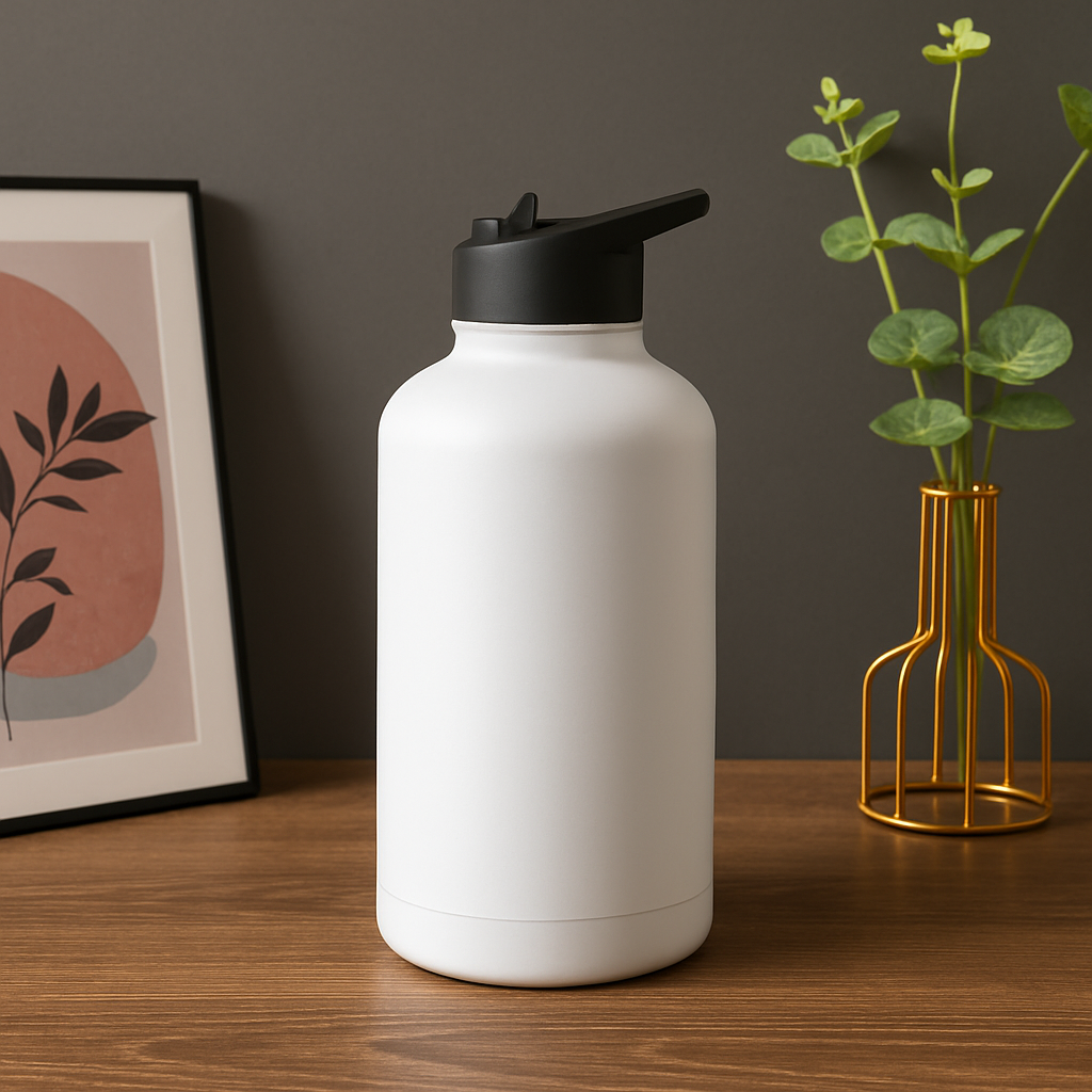 64 Oz Vacuum Insulated Stainless Steel Water Bottle