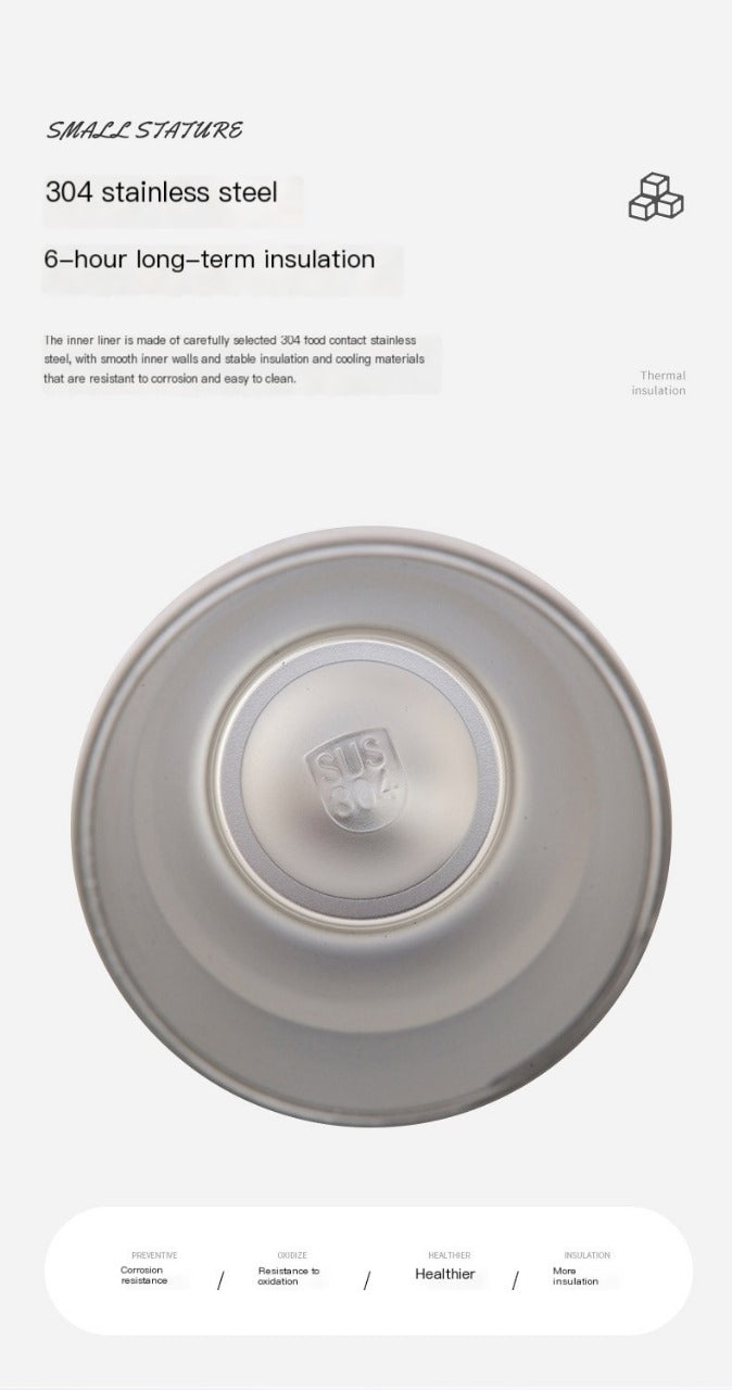 30oz Insulated Travel Mug with Handle and Straw