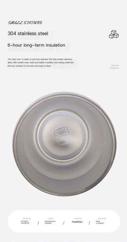 30oz Insulated Travel Mug with Handle and Straw