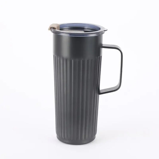 Stainless Steel Insulated Water Bottle with Lid (1pc)