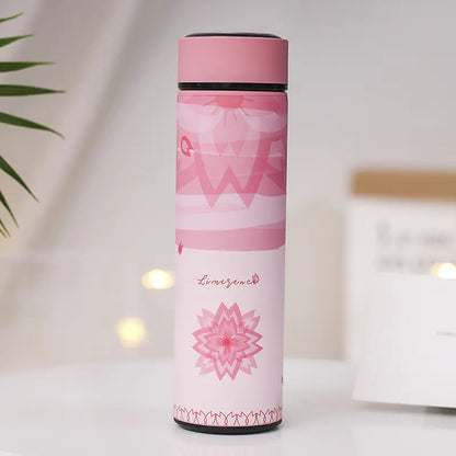 Stainless Steel Insulated Cartoon Travel Mug - Creative Gift