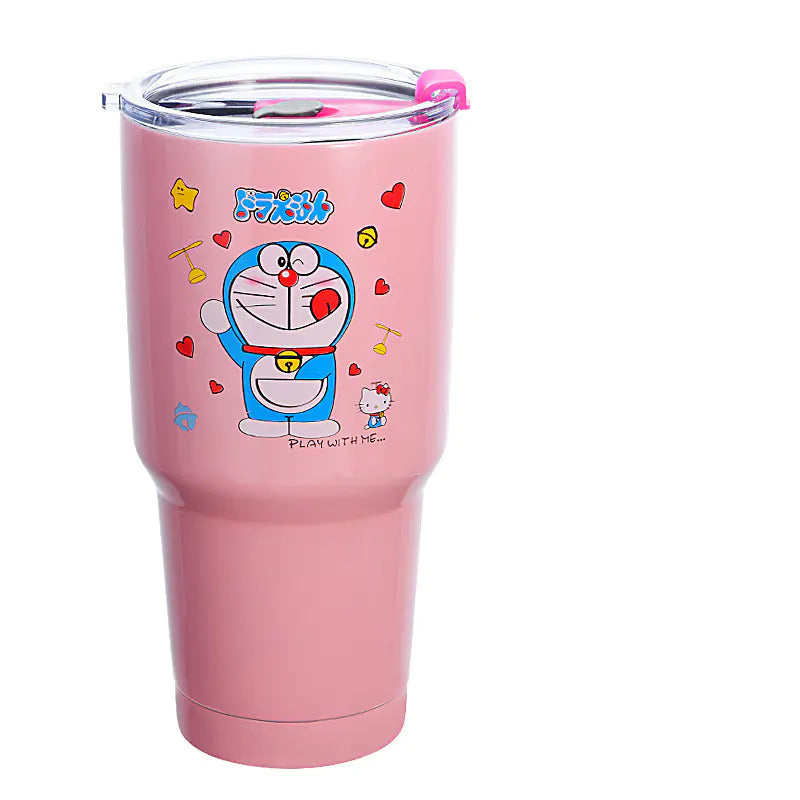 Stainless Steel Travel Mug - Creative Outdoor Gift Cup